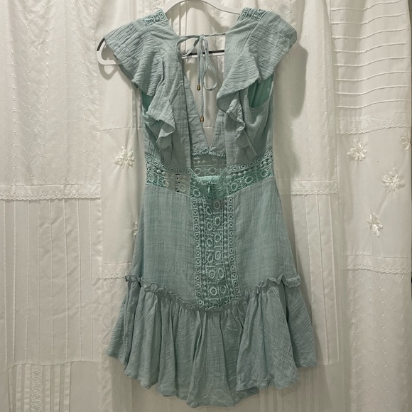 Saints + Secrets Sage Ruffle Dress - Picture 2 of 4